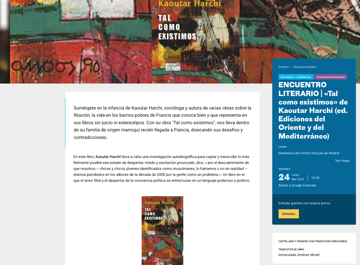 Kaoutar-Harchi-Tal-como-existimos-en el IFM