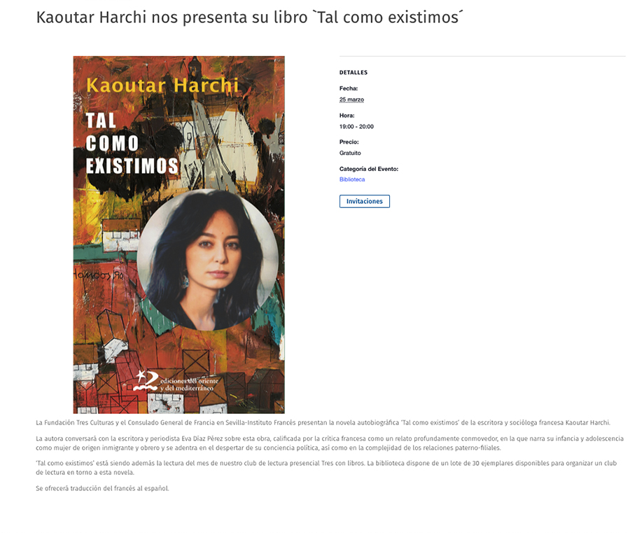 Tal-como-existimos-Kaoutar-Harchi-en-Fundación-Tres-Culturas