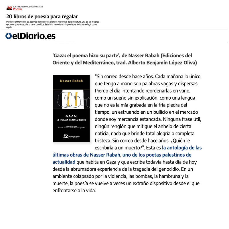 eldiario.es-propone-el-poemario-Gaza:-el-poema-hizo-su-parte-como-regalo-de-navidad-13dic25